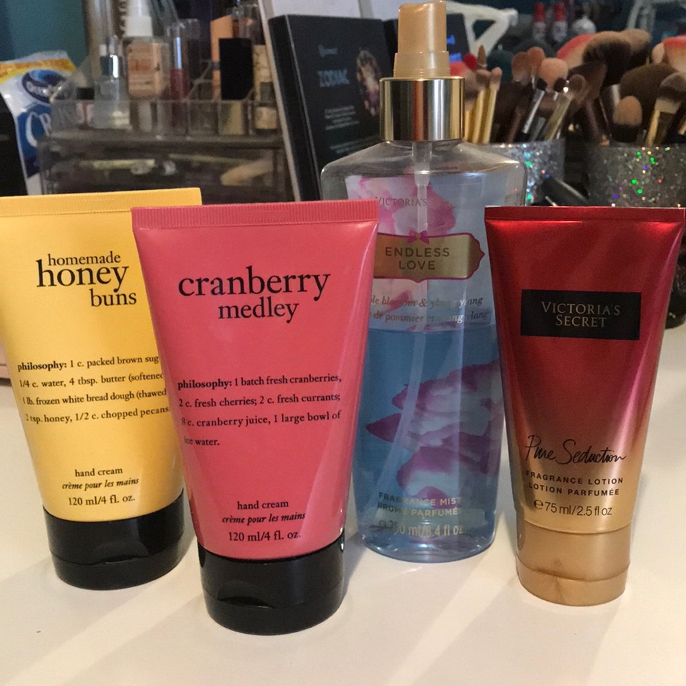 Lotion and body spray bundle